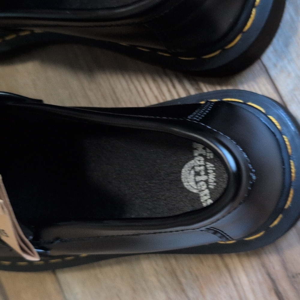 NWT Dr. Martens, Black, Adrian Loafer, Smooth Leather - Picture 9 of 13